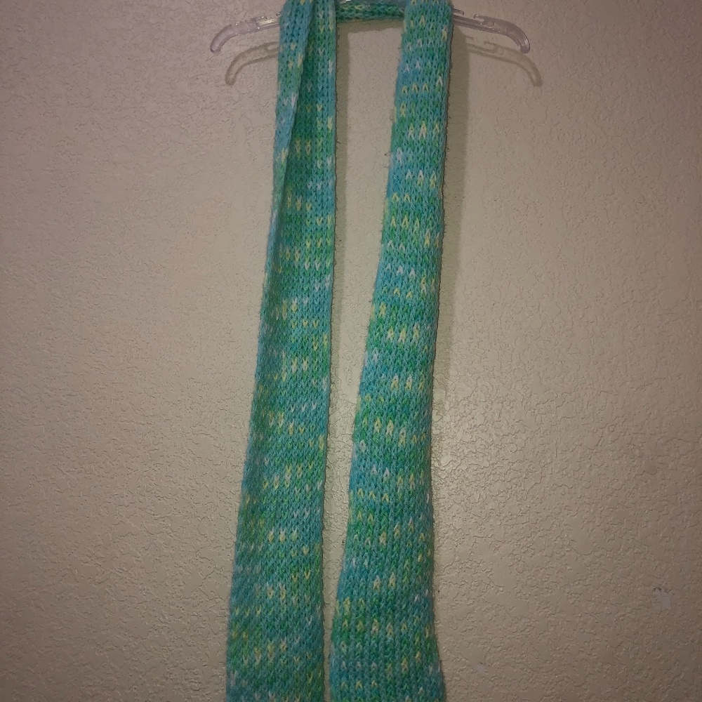 Green scarf